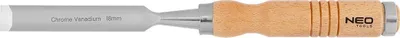 Daltë druri Neo Chisel, 18 mm, çelik CrV, dorezë druri - 1