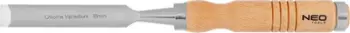 Daltë druri Neo Chisel, 18 mm, çelik CrV, dorezë druri