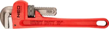 Çelës tubash Neo Pipe Wrench Stillson, 250 mm, portokalli