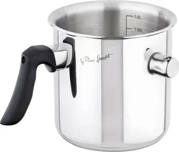 Ibrik qumështi Lamart Lait LT1068, 1.5L, i argjendtë