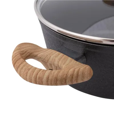 Set tenxhere Lamart LT1282, 5 pjesë, e zezë/kafe - 4