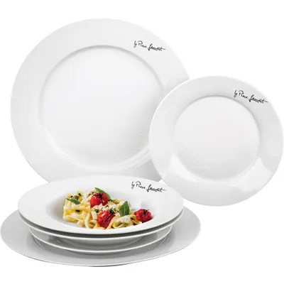 Set pjata Lamart Dine LT9001, 6 copë, të bardha - 1