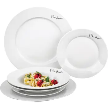 Set pjata Lamart Dine LT9001, 6 copë, të bardha