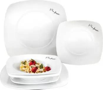 Set pjata Lamart LT9002, 6 copë, të bardha