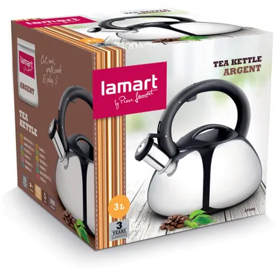 Çajnik LAMART LT7006, 3l, hirtë - 2