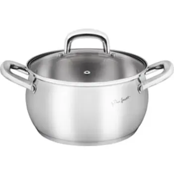 Tenxhere me kapak Lamart LT1160, 3.6 l, 20 x 11.5 cm, e argjendtë