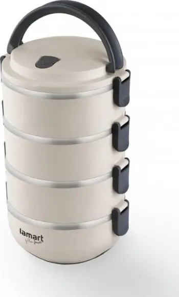 Termos Lamart Dinner LT6024, 2.4 l, i bardhë