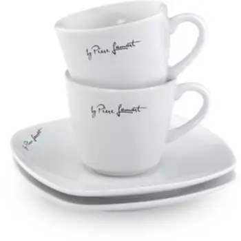 Set filxhana Lamart LT9017, 2 copë, 90 ml, të bardhë
