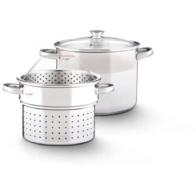 Set tenxhere për pasta Lamart LT1067, 4 pjesë, e argjendtë - 2