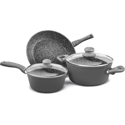 Set tenxhere Lamart LT1177, 5 pjesë, e hirtë - 1