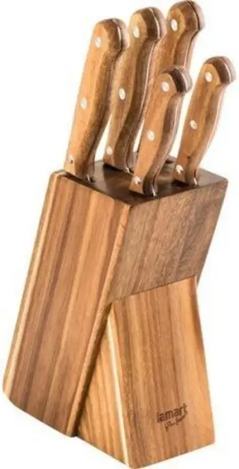 Set thika kuzhine Lamart LT2080, 5 copë, të kafta