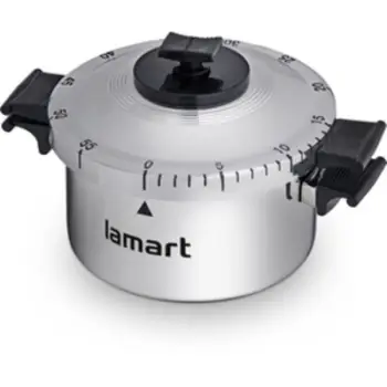 Kohëmatës për tenxhere Lamart LT7038 Fan, i argjendtë