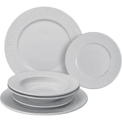 Pjata set 6 copë Lamart LT9080, të bardha - 1