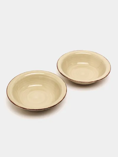 Pjata set qeramike 6 copë Lamart LT9111 - kafe - 5