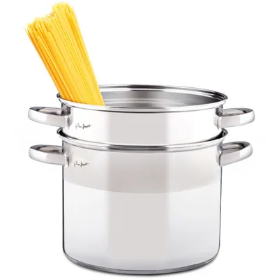 Set tenxhere për pasta Lamart LTSS2417, 3 pjesë, e argjendtë - 3