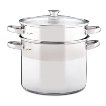 Set tenxhere për pasta Lamart LTSS2417, 3 pjesë, e argjendtë
