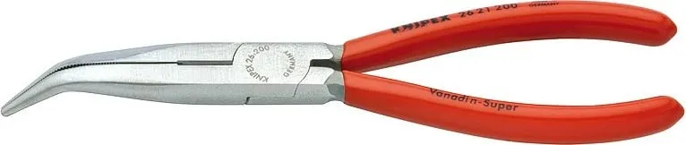 Darë diagonale Knipex 26 21 200, 200mm, çelik krom-vanadium, dorezë e kuqe - 1