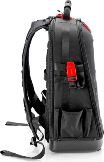 Çantë shpine veglash Knipex Modular X18, 18l, fund i papërshkueshëm nga uji, e zezë