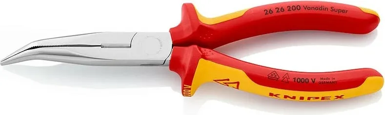 Pinca për prerje Knipex 26 26 200, 200 mm, të izoluara, të kuqe - 2