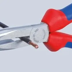 Pinca për prerje Knipex 26 26 200, 200 mm, të izoluara, të kuqe - 3