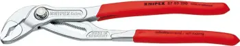 Pinca ujë Knipex Cobra 87 03 250, 250mm, dorezë plastike, e kuqe