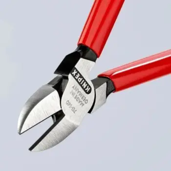 Doreza prerëse anësore Knipex 7001, 140mm, çelik vanadium, të lustruara