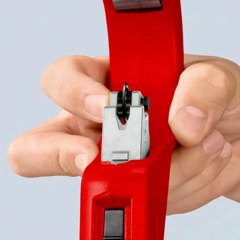 Prerëse tubash Knipex TubiX XL, 6-76mm, për tuba metalikë, gri - 11