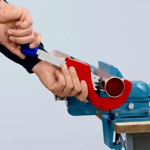 Prerëse tubash Knipex TubiX XL, 6-76mm, për tuba metalikë, gri - 27