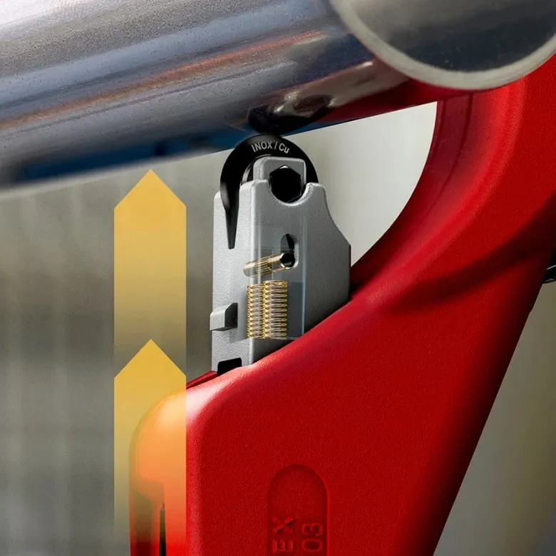 Prerëse tubash Knipex TubiX XL, 6-76mm, për tuba metalikë, gri - 38