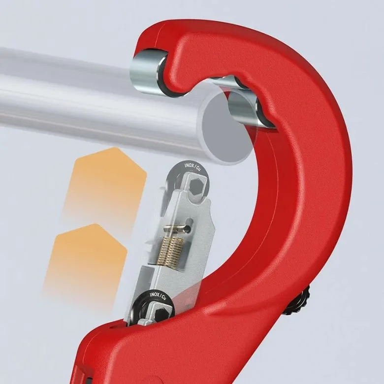 Prerëse tubash Knipex TubiX XL, 6-76mm, për tuba metalikë, gri - 6