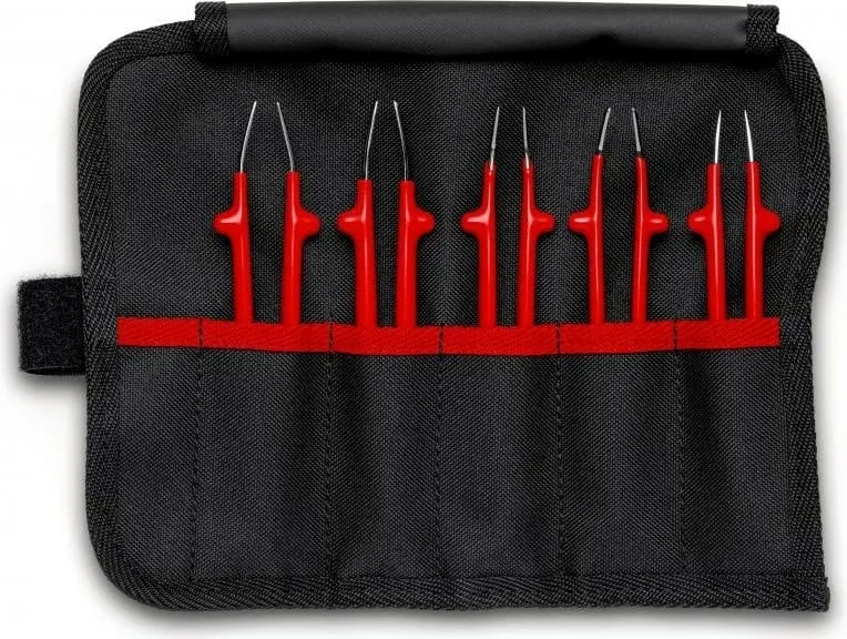 Set veglash Knipex 92 00 04, 5 copë, zi e kuqe - 1
