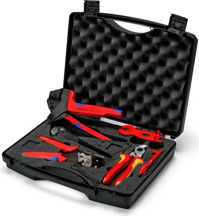 Set veglash Knipex 97 91 04 V01, 5 copë, me kuti bartëse - 1
