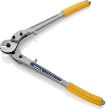 Prerëse kabllosh Knipex 95 71 445, çelik inox, 445mm, e verdhë