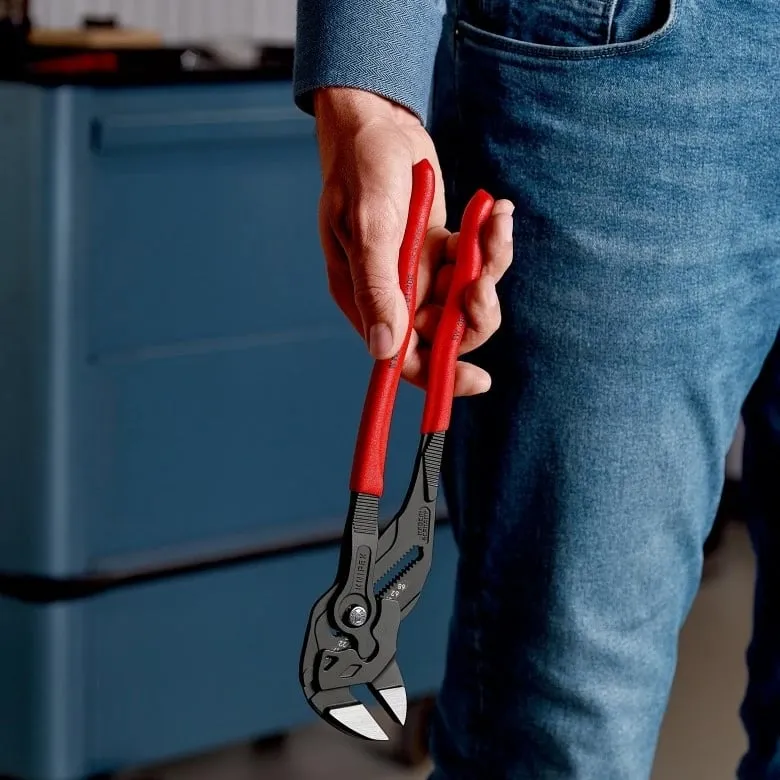 Vegël dore Knipex 86 01 300, plastik, 300mm, e kuqe - 7