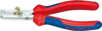 Vegël zhveshëse tela Knipex 11 05 160, 160mm, plastik, blu e kuqe