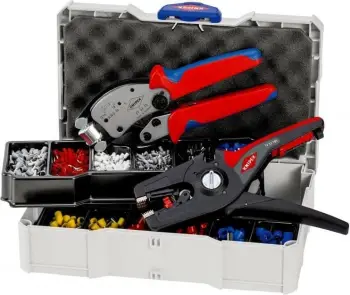 Vegël krimpimi Knipex 97 90 14, multikolor