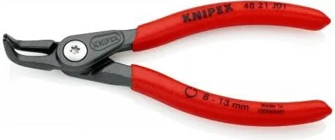 Kliçe cirkoni të brendshme Knipex J01, të harkuara, gri - 2