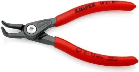 Kliçe cirkoni të brendshme Knipex J01, të harkuara, gri - 3