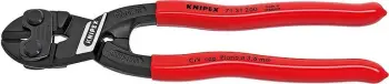 Kërrusëse bulonash Knipex CoBolt, 200mm, krom-vanadium, dorezë plastike, e kuqe