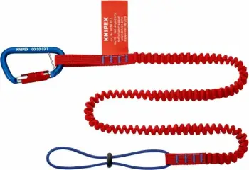 Rrip sigurie veglash Knipex KN 00 50 05T, fleksibël, deri 155 cm, portokalli