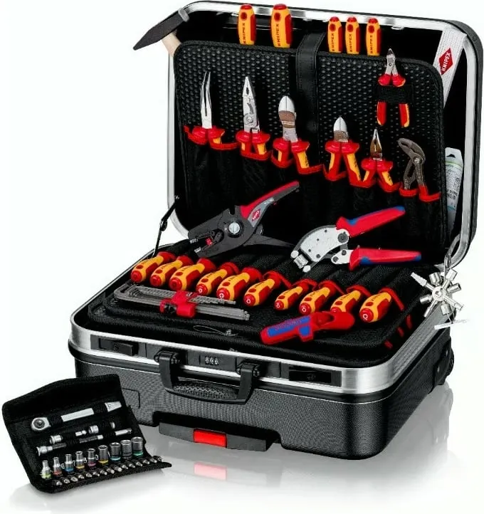 Kasë veglash Knipex BIG Basic Move Elektro+, e zezë, 11.6 kg - 3