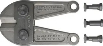Koka prerëse për prerëse bulonash Knipex, për model 460 mm, me vida fiksimi, e zezë