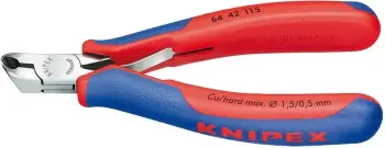 Darë prerëse për elektronikë Knipex, për prerje precize, dorezë ergonomike, shumëngjyrëshe