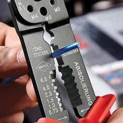 Pincë shtrënguese Knipex (9721215B), 230 mm - 4