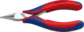 Pinca për elektronikë Knipex, 115mm, majë e rrumbullakët, doreza shumëpërbërëse