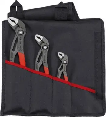 Set darash për tuba Knipex Cobra, 3 copë 150 250 300 mm, me kuti