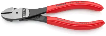 Pinca anësore Knipex, 160mm, të kuqe