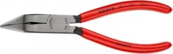 Pinca mekanikësh Knipex 200mm, maja të harkuara, doreza plastike, të zeza