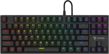 Tastierë mekanike Tempest X2, Outemu Brown, RGB, e zezë
