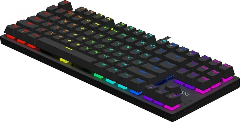 Tastierë lojërash Savio Tempest X2, Outemu Blue, e zezë - 2